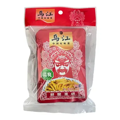 WuJiang Crispy Pickled Mustard Tubules (Refreshing) 80g*4