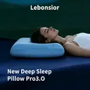 Lebonsior Same Design as Atour Planet, Ergonomic Neck Support Pillow, 3.0 Version Cervical Pillow for Neck & Shoulder Pain, Comfort Sleep Pillow for All Sleep Positions, Blue,8cm Height image 0