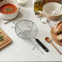 18cm Long Handled Metal Sieve
Fine Mesh Sieve Kitchen Colander Draining Washing Sifting image 4