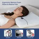 Lebonsior Same Design as Atour Planet, Ergonomic Neck Support Pillow, 3.0 Version Cervical Pillow for Neck & Shoulder Pain, Comfort Sleep Pillow for All Sleep Positions, Blue,8cm Height image 5