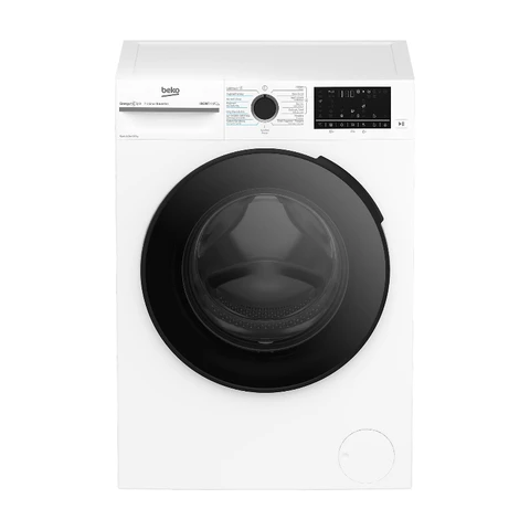 Beko BM5DFT4941W was-droogcombinatie - 9 kg wasen, 6 kg drogen - 1400 tpm centrifugeren - Energieklasse C - Automatische droogprogramma's - Wit