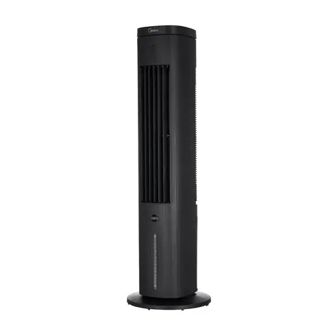 Midea Air Cooler - 3 in 1, Cooler, Fan, & Humidifier 5L Water Tank, Black, W31 x D31 x H100