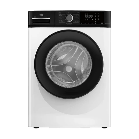 Beko B1W8641W BE Vrijstaande wasmachine - 8 kg capaciteit - 1400 tpm centrifugeersnelheid - Energieklasse B - ProSmart Inverter Motor - Wit