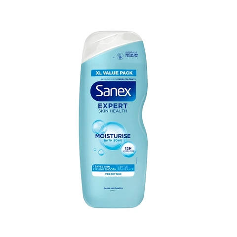 Sanex Expert Skin Health Moisturising Bath Soak 570ml