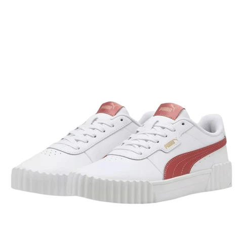Puma Carina 3.0 - Puma White/Exotic Red