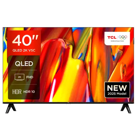 TCL 40V5C 2025 QLED, Full HD - 40 pouces